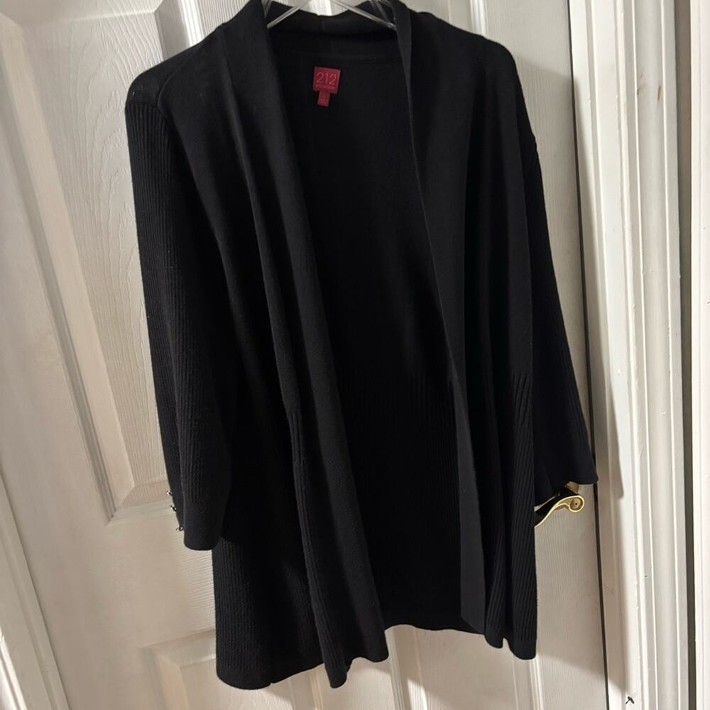 212 Collection Black Women's Cardigan